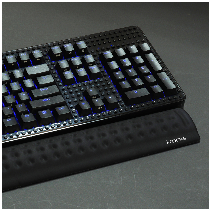 i-Rocks IRC41 Almohadilla ergonómica para teclado de espuma