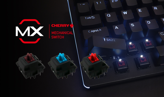 特別価格i-rocks K75M Illuminated Mechanical Keyboard, 104 Keys, with Cherry MX Switches, PBT Keycaps, Backlit LED Light and Shortcut Keys 好評販売中